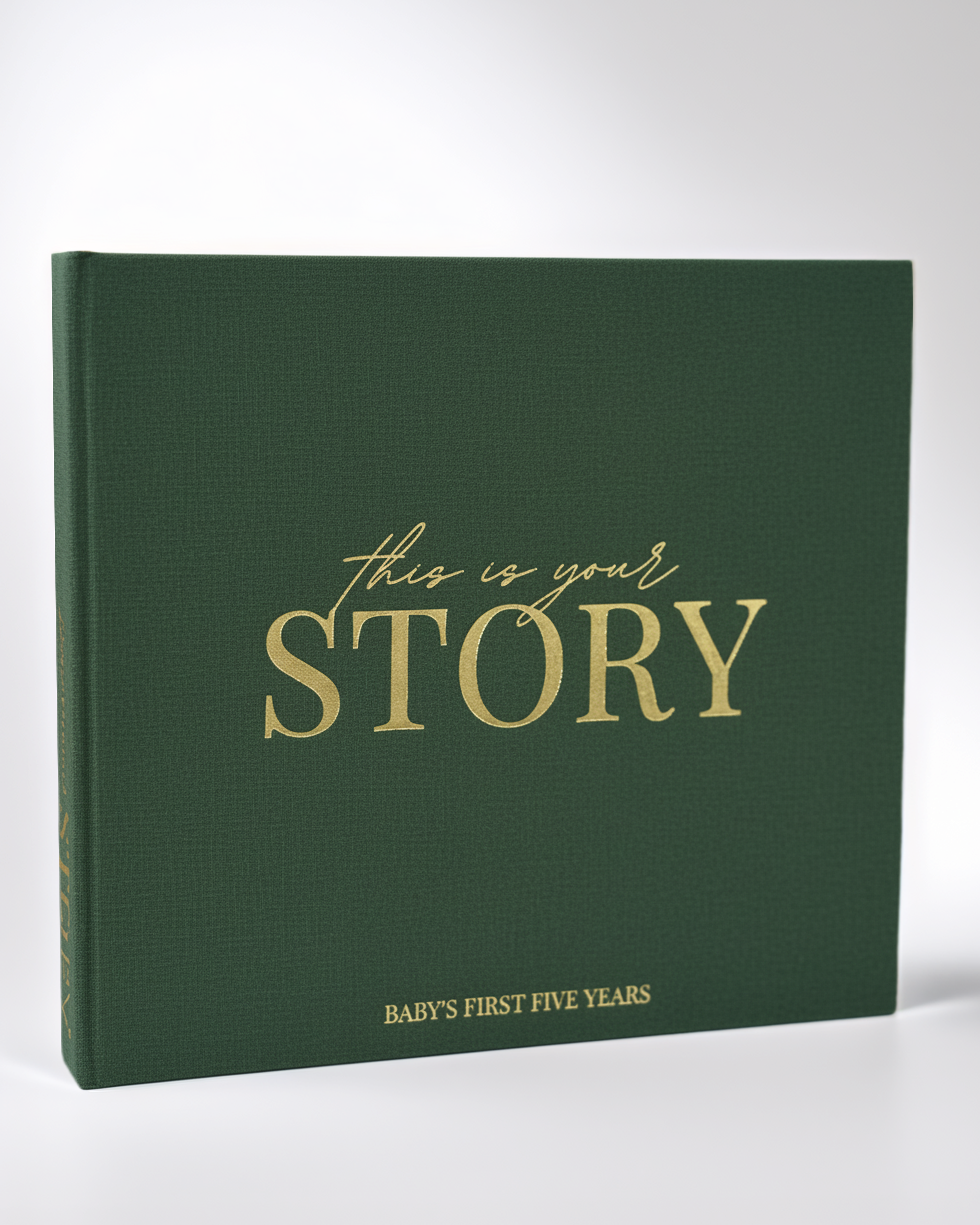 Evergreen Baby Memory Book & Keepsake Journal for First 5 Years